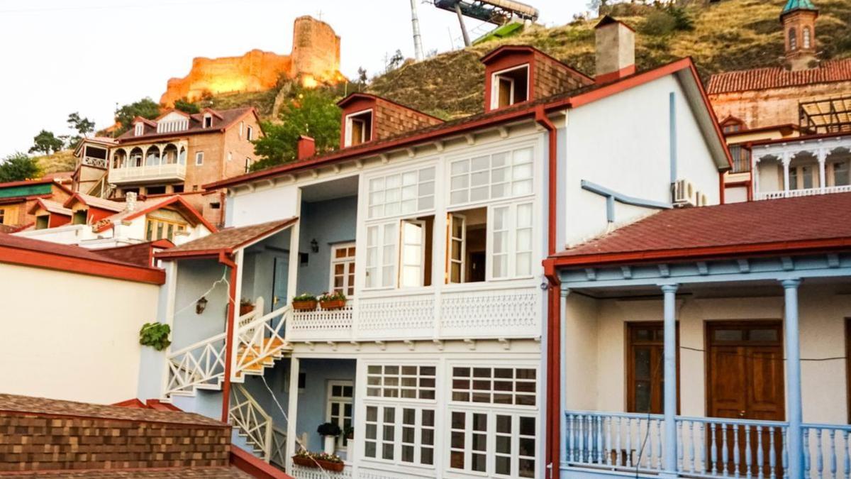View of hostels in Georgia