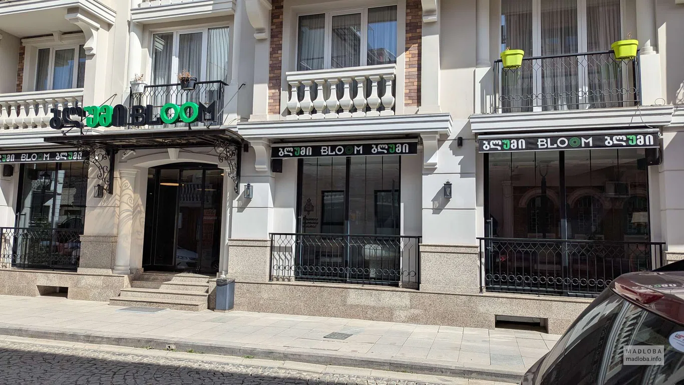 Вид на HOTEL BLOOM