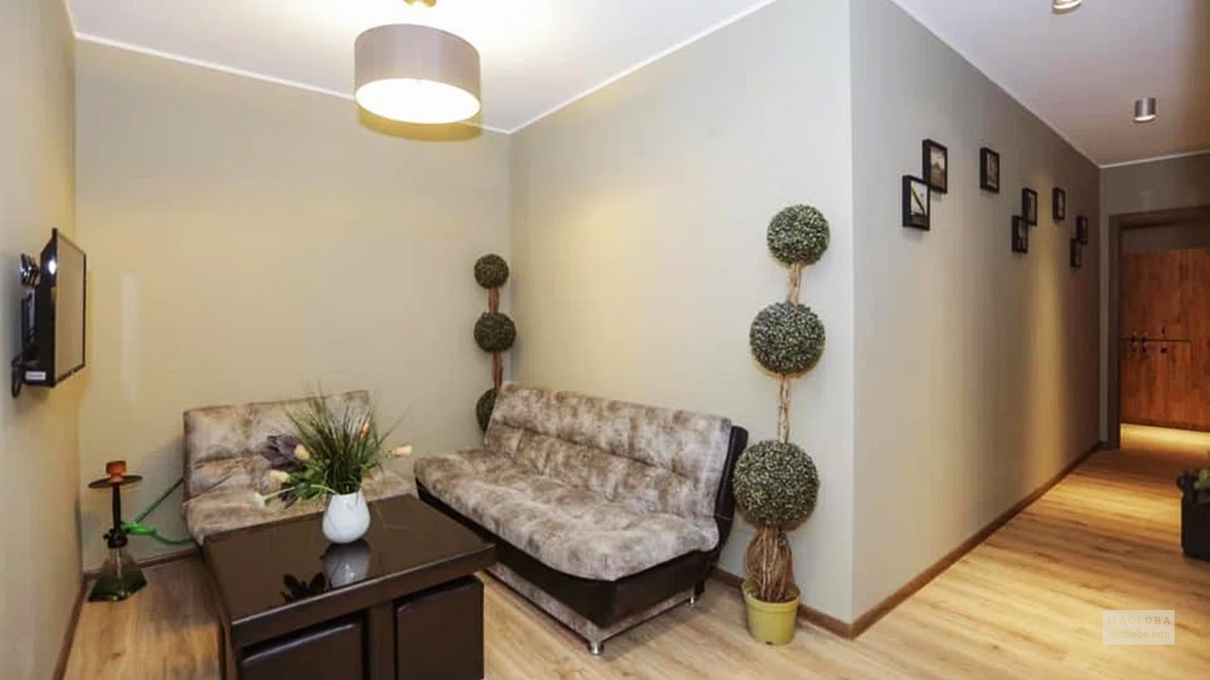 Интерьер в хостеле Flexi
