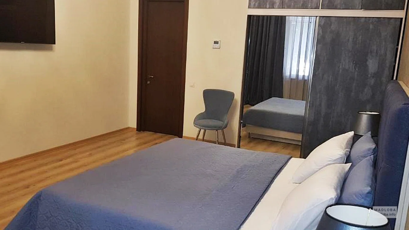 Интерьер спальни в Hotel Griboedov