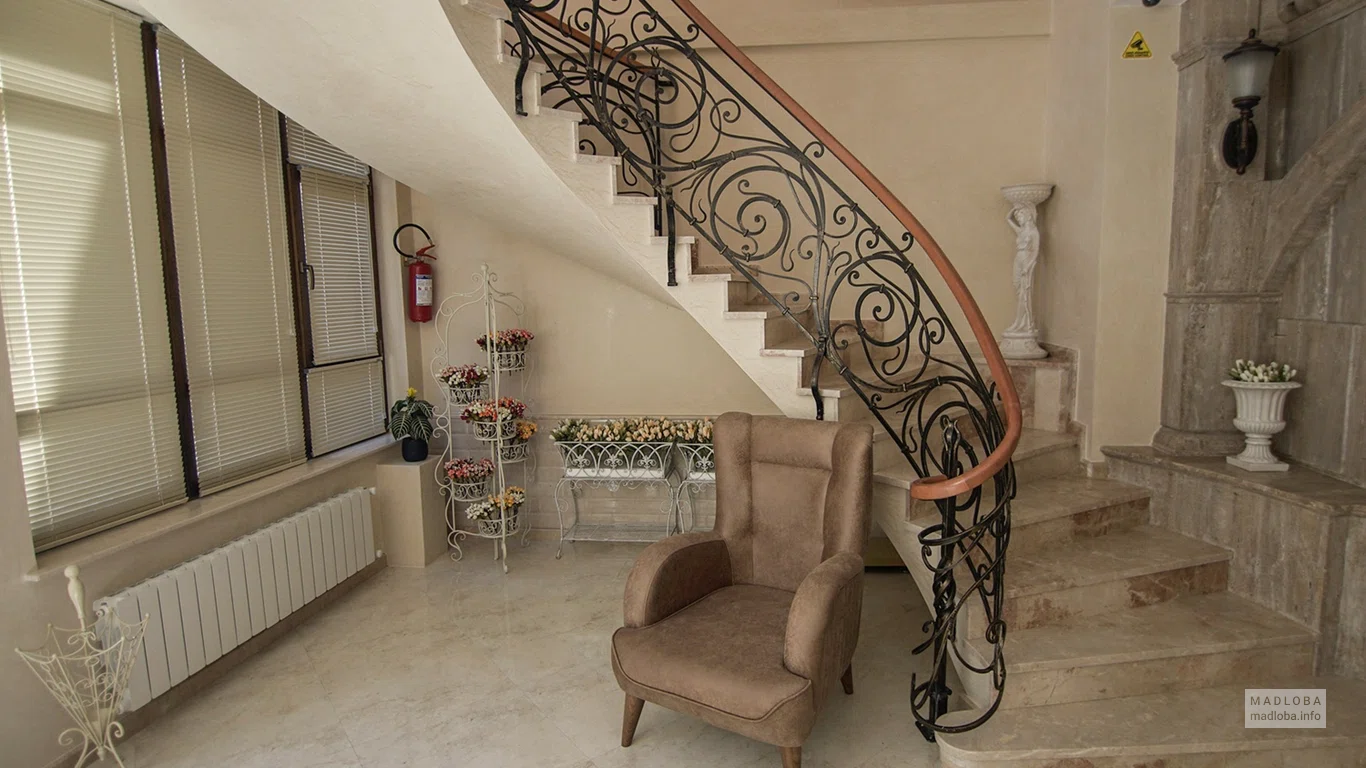 Лестница в Hotel Juralius