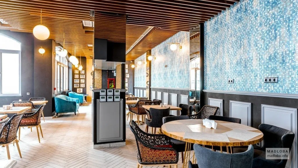 Ресторан в Hotel Khokhobi в Грузии