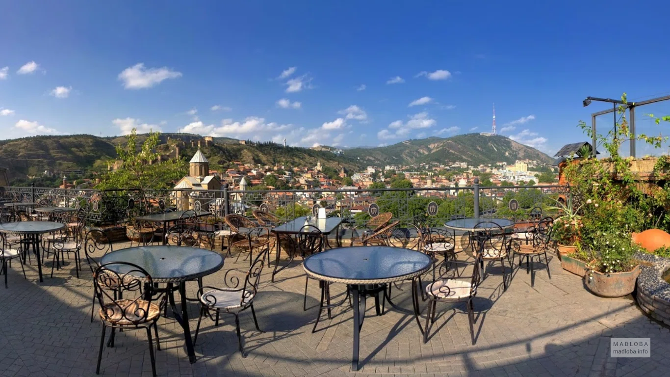 Летняя терраса в Hotel Kopala
