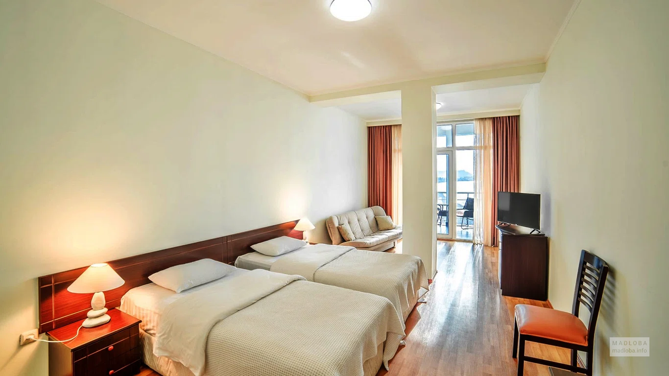 Hotel Sanapiro мебель в номере Грузии