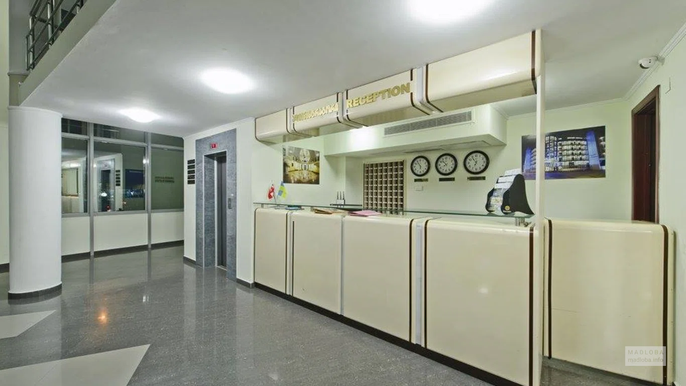 Hotel Sanapiro ресепшен Грузия