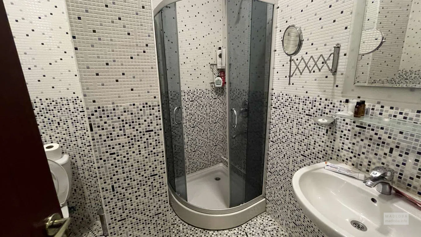 Ванная комната в номере отеля