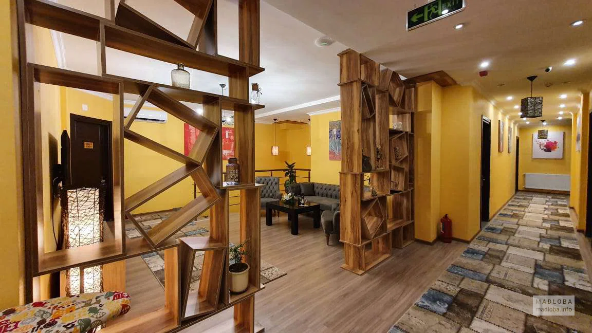 Зона отдыха в Hotel Soft