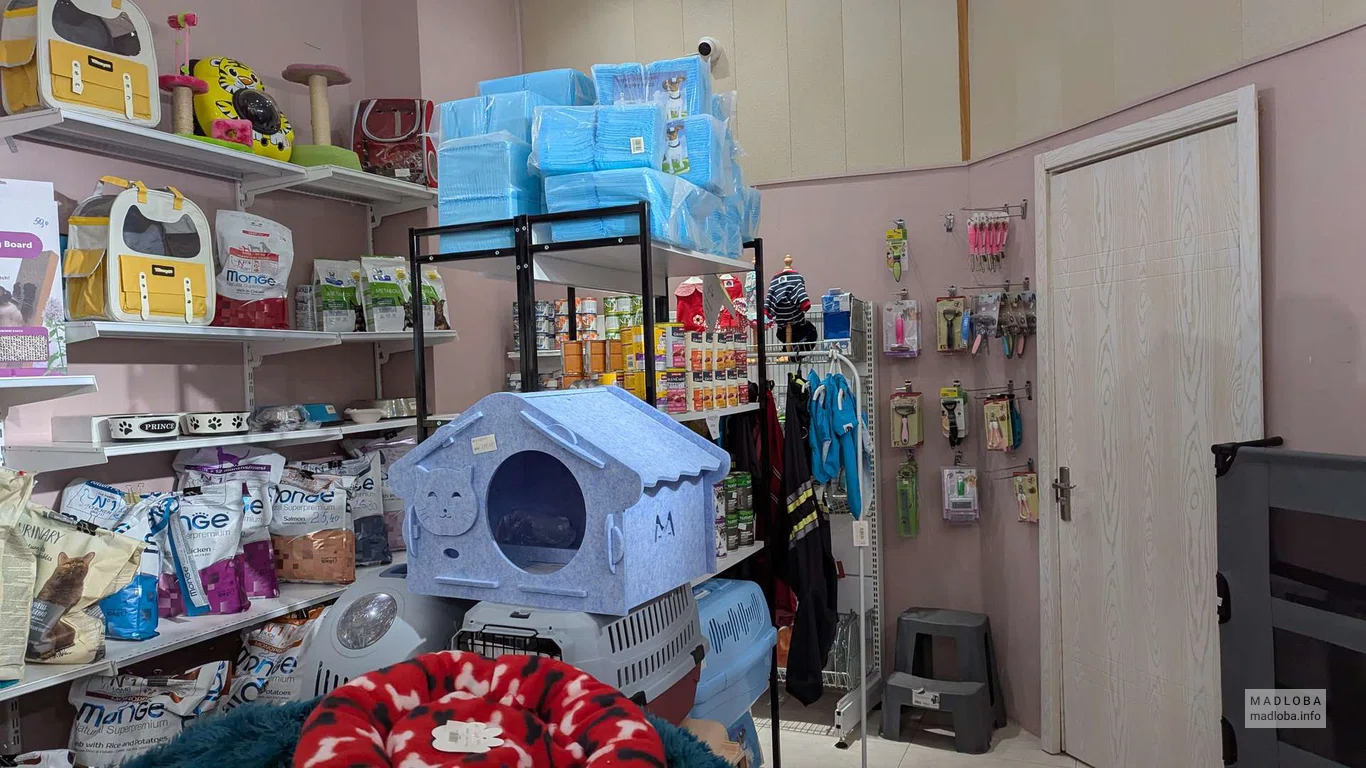 товар в зоомагазине Im puls в Батуми