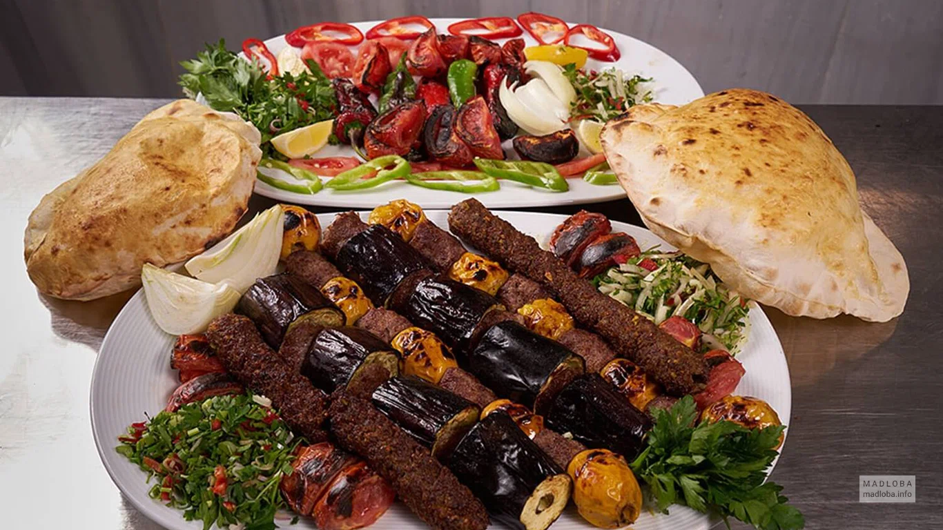 Блюдо в ресторане Istanbul