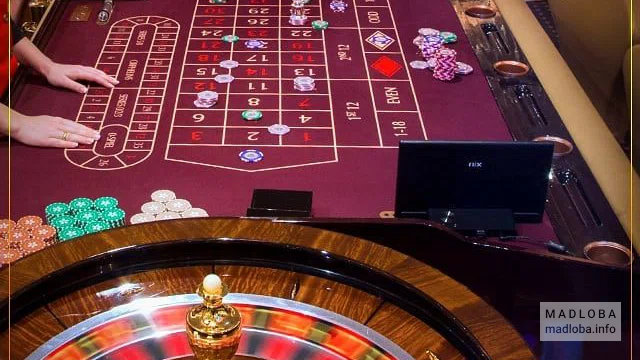 рулетка в Казино Jewel в Тбилиси