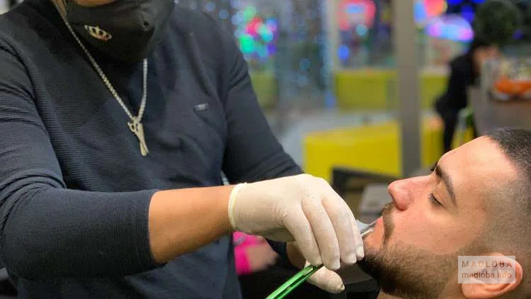 Barbershop Jordan Barber Man beard Correction