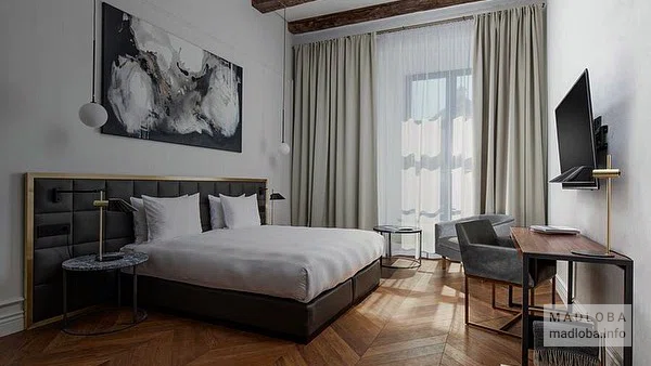 Интерьер спальни от студии дизайна KM Interior Design