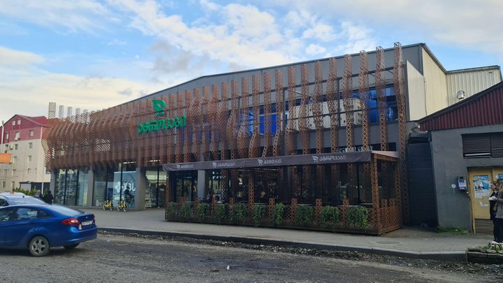 Cafe in the shopping center "AgroHub Batumi"