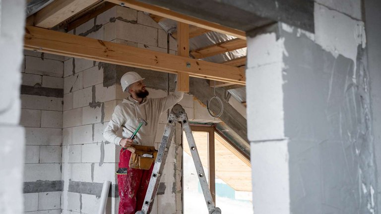 Major renovation of a house in Tbilisi