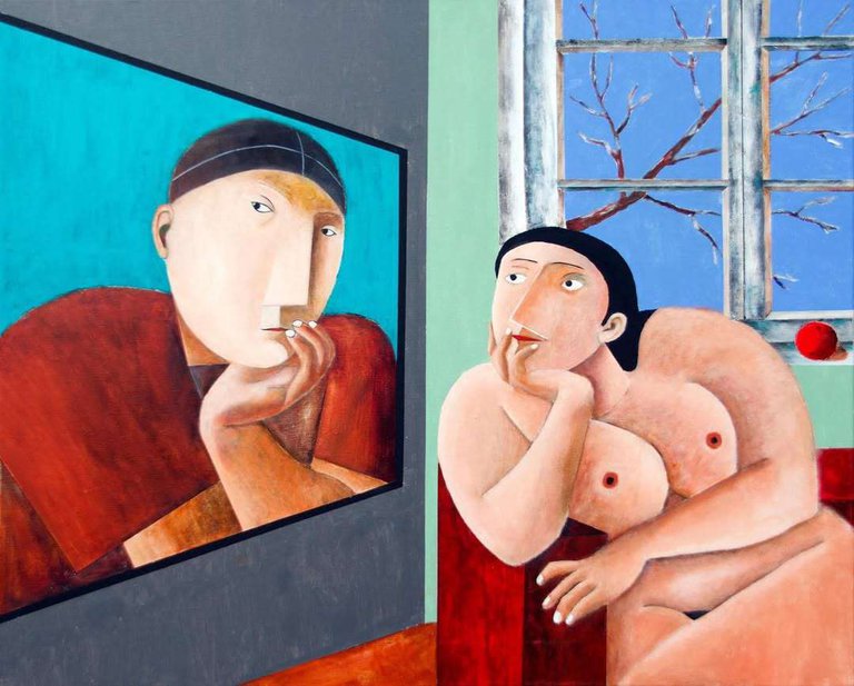 🎨 Gallery "Kon Tiki" - Cubism and Naive in the Heart of Tbilisi