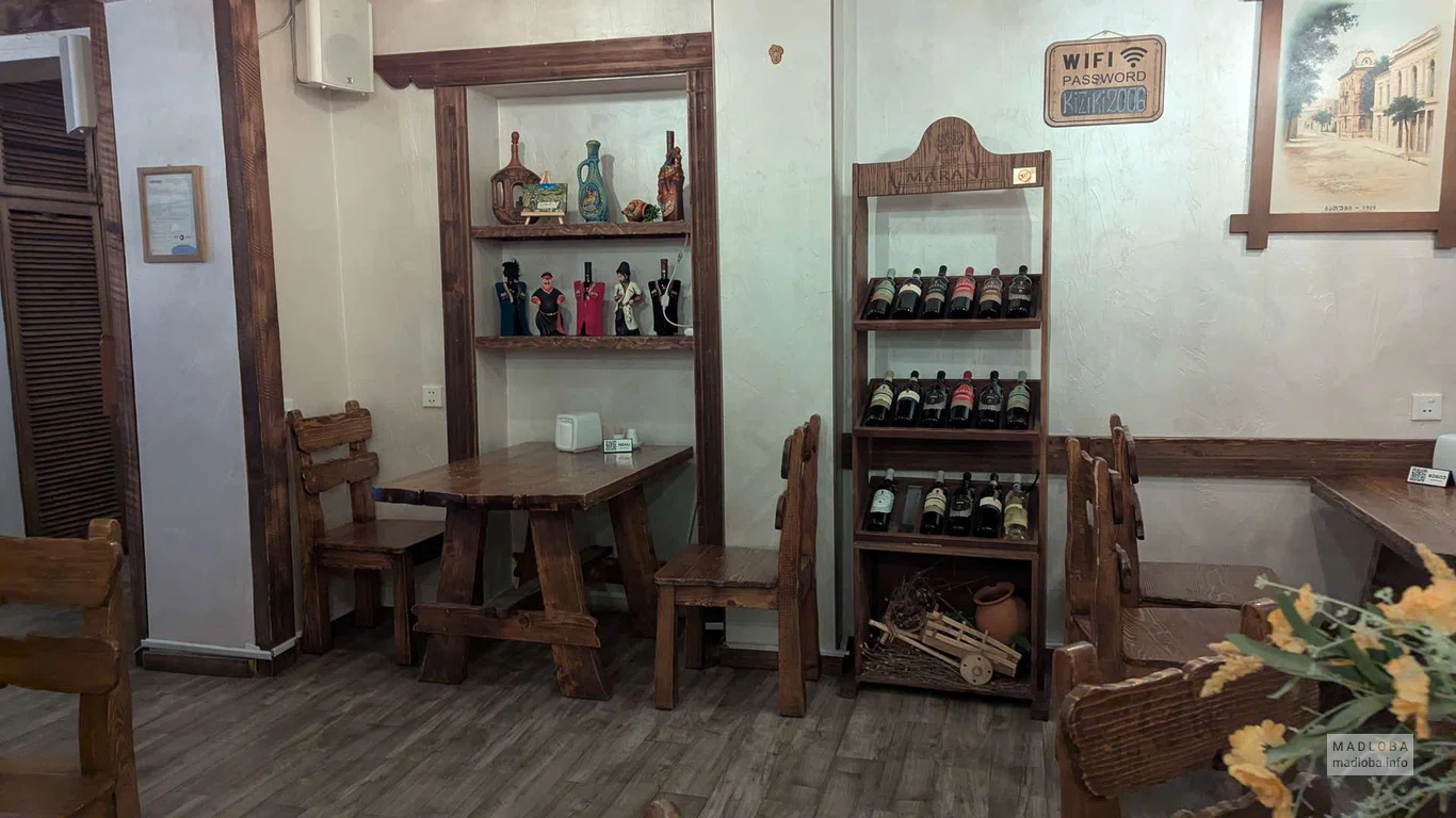 Вина в ресторане Кизики