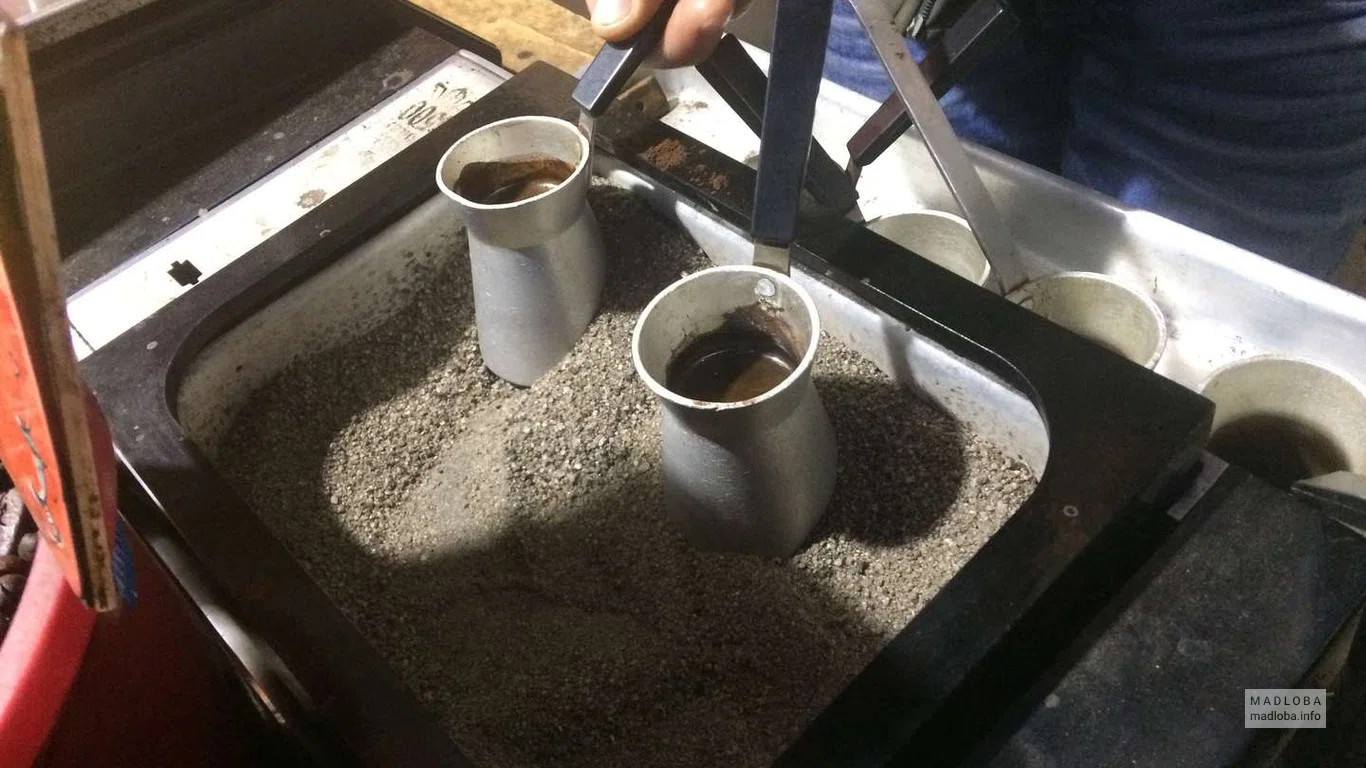 Turkish coffee from Aleko