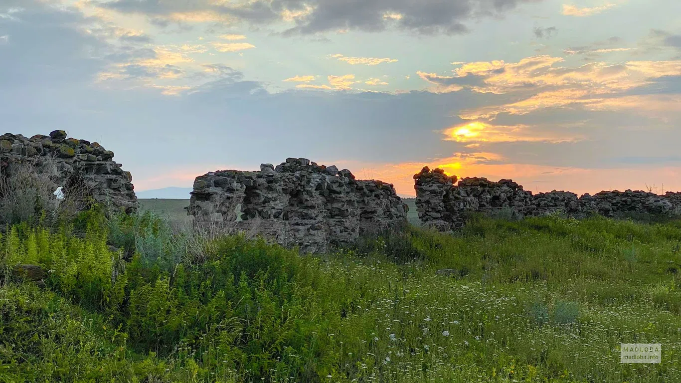The territory near the Akhalkalaki fortress