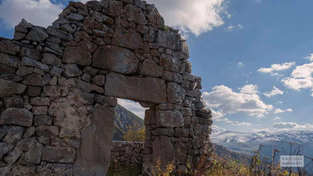 The fortress of Khikhani in Adjara
