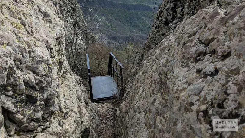 Проход в крепости Коджори