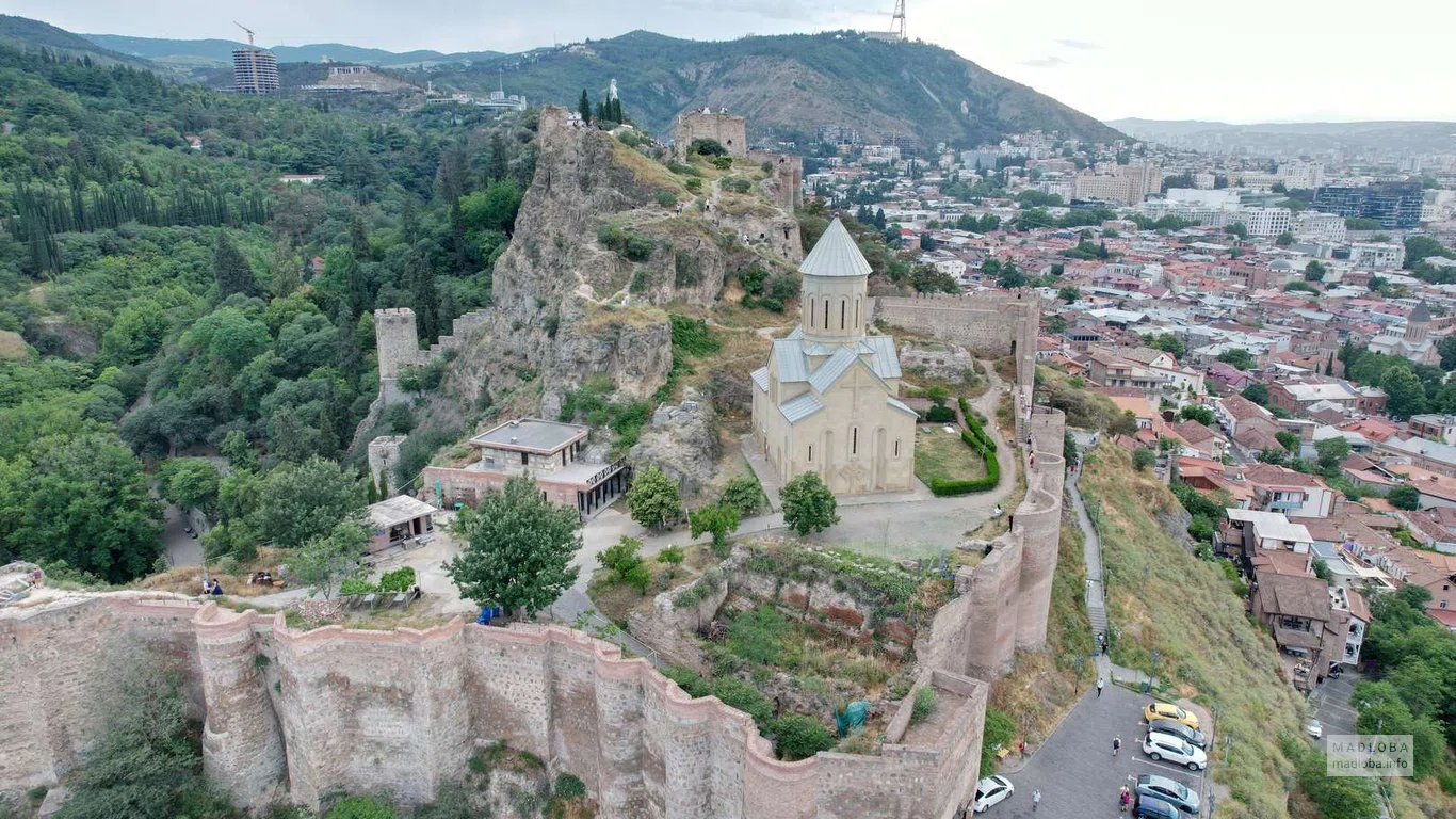 View of the Narikala Fortress