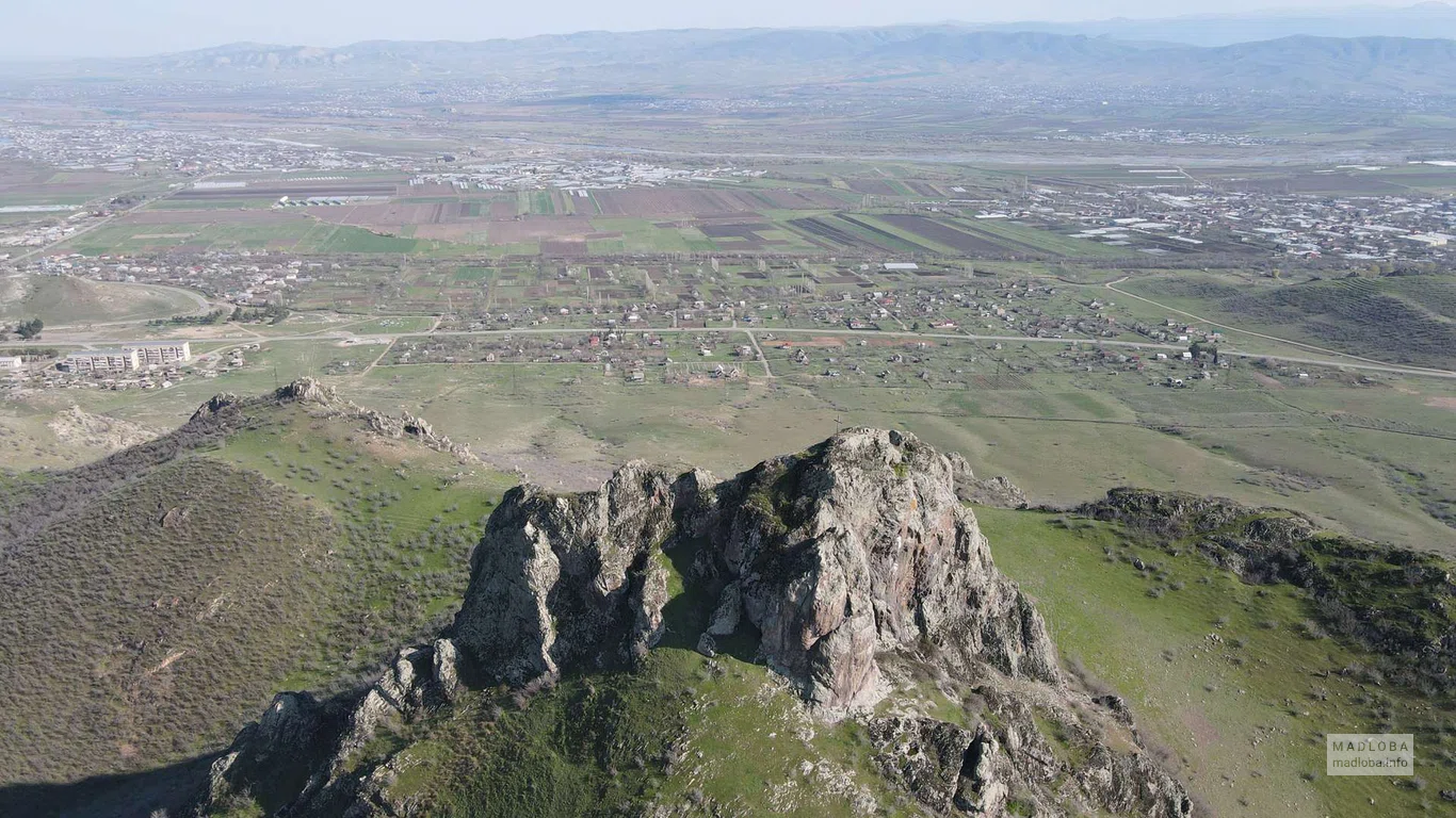 Крепость Шулавери на горе