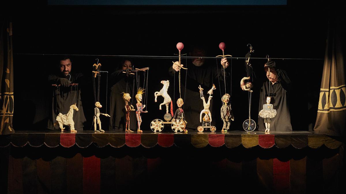 Puppet show at the Marionette Theater