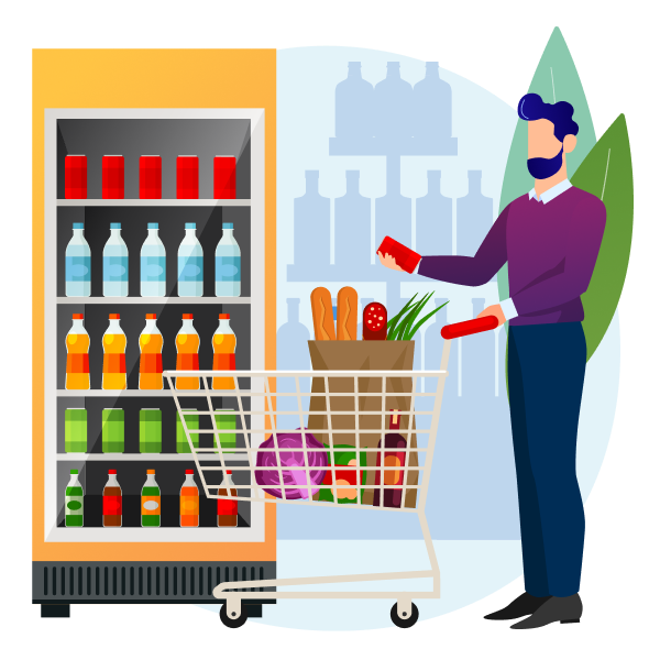 Shops, markets, shopping malls and suppliers