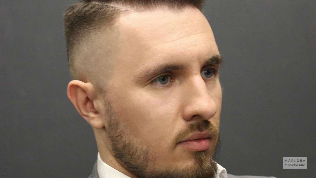 Leksbarber haircut