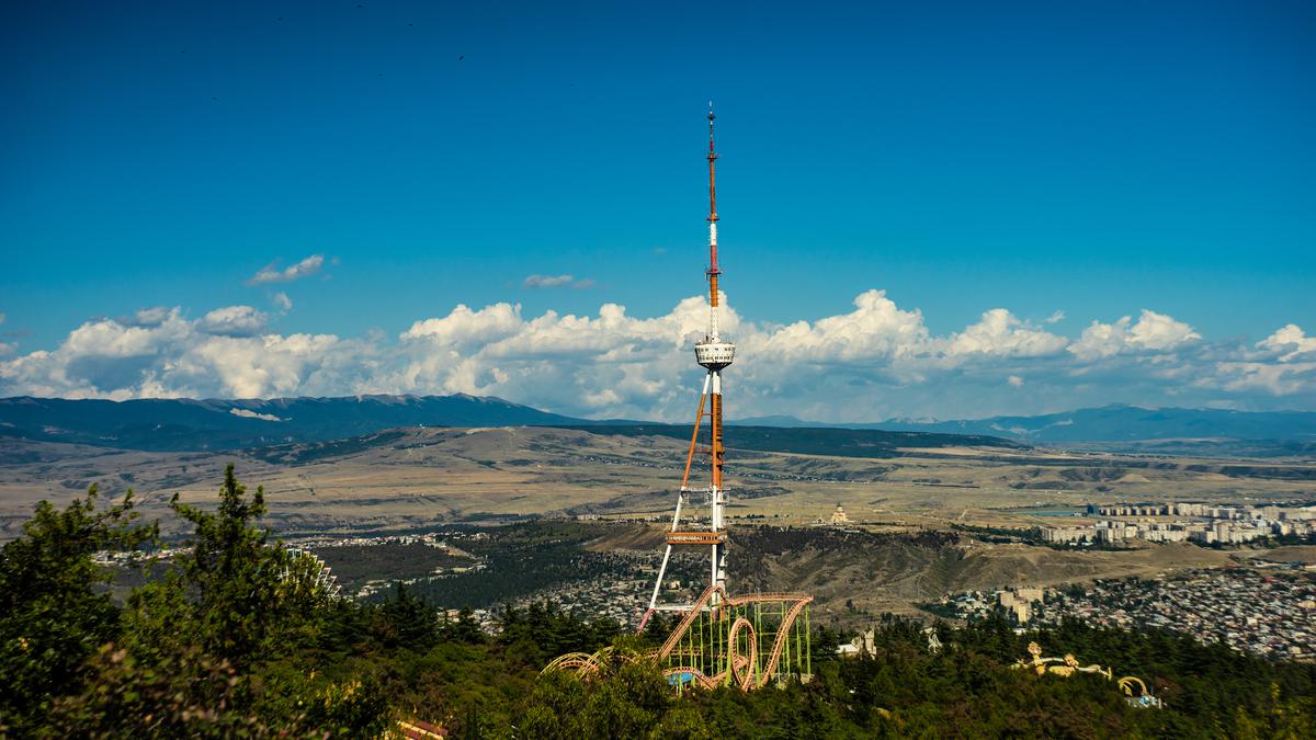 Mtatsminda Park attractions in Tbilisi