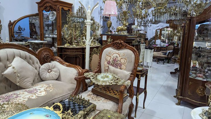 ავეჯი და დეკორი ეგვიპტიდან და ირანიდან (DS Mall)