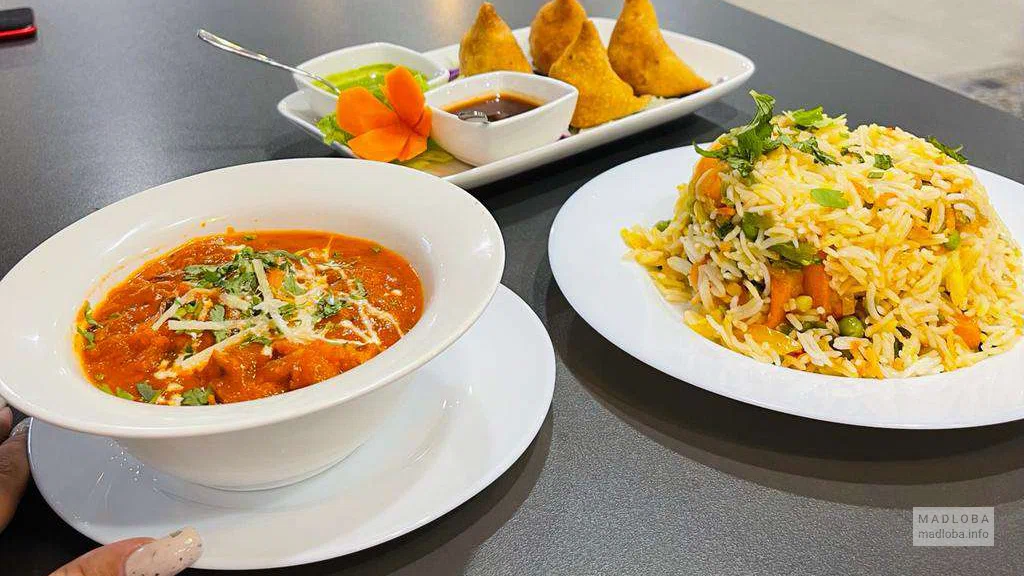 Подача блюд грузинской кухни