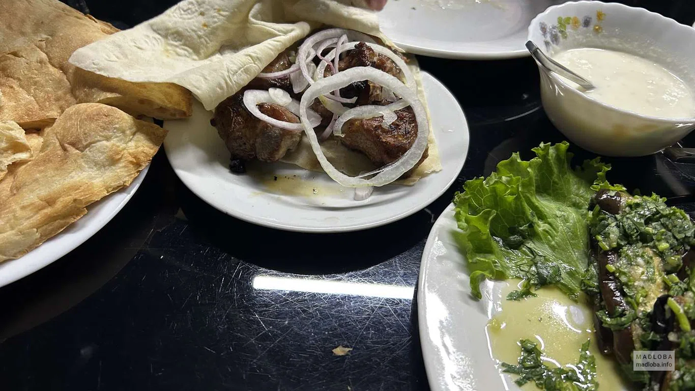 Мясо с овощами