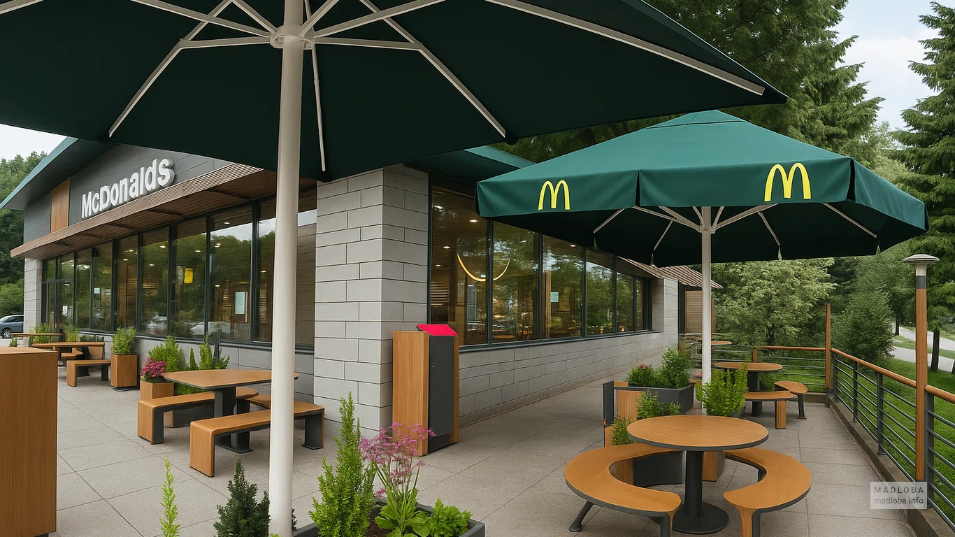 Ресторан быстрого питания McDonald's (поселок Орхеви) в Тбилиси