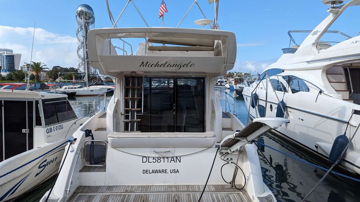 Double deck yacht "Michelangelo"