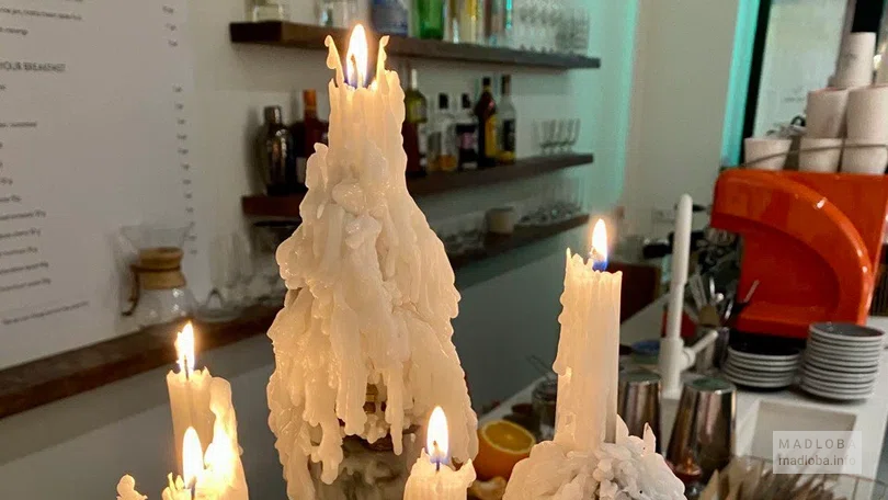 Декор в Milevskii coffee & bar