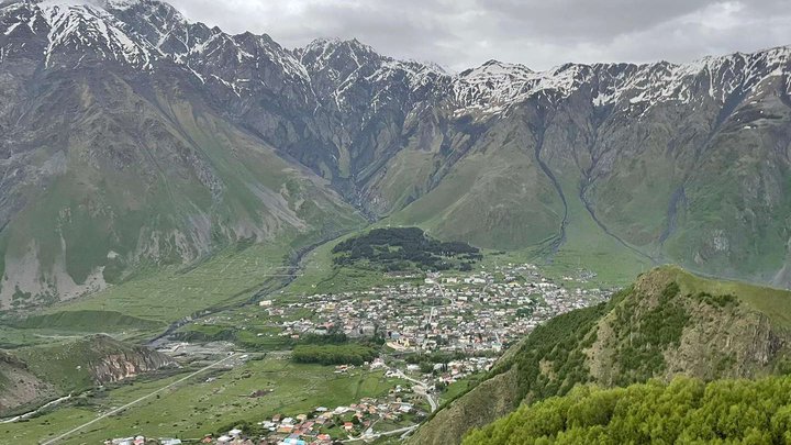 Вершина Мкинварцвери (Казбек)