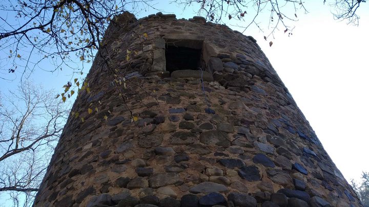 Akhaldaba bridge abutment