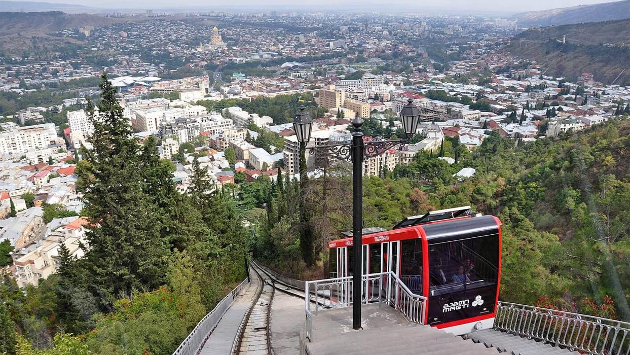 Conquer Mtatsminda Mountain with a funicular
