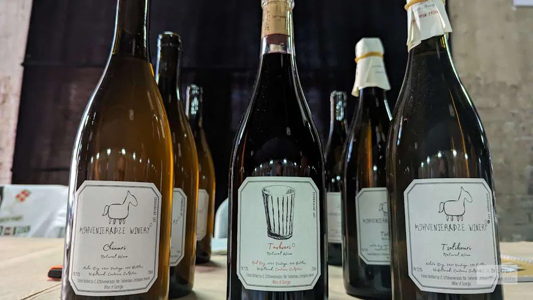 Вино винодельни Mshvenieradze Winery