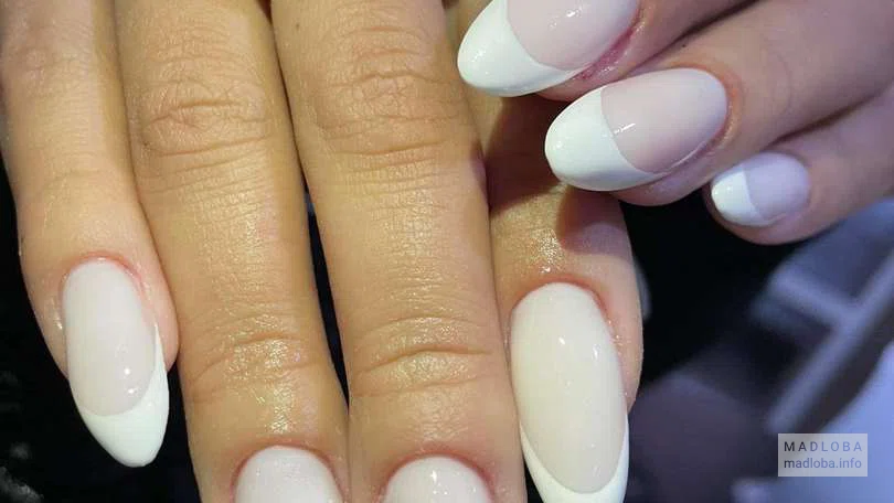 Пример френча после обучения в MT Beauty Academy