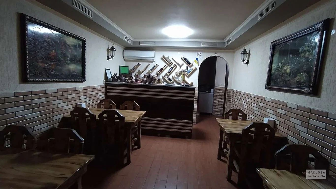 Зал в кафе