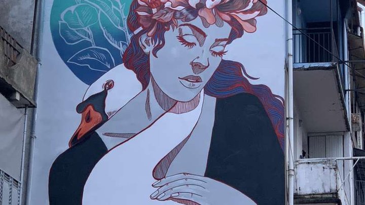 NIKO Street Art: Nina Khurtsilava Mural