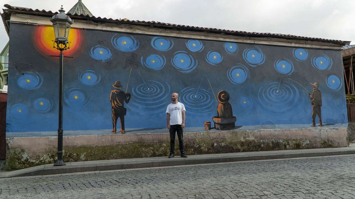 NIKO Street Art: David Samkharadze Mural