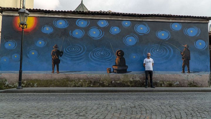 NIKO Street Art: David Samkharadze Mural