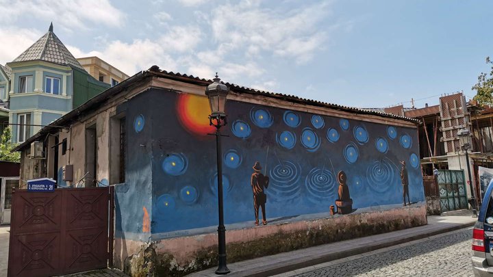NIKO Street Art: David Samkharadze Mural