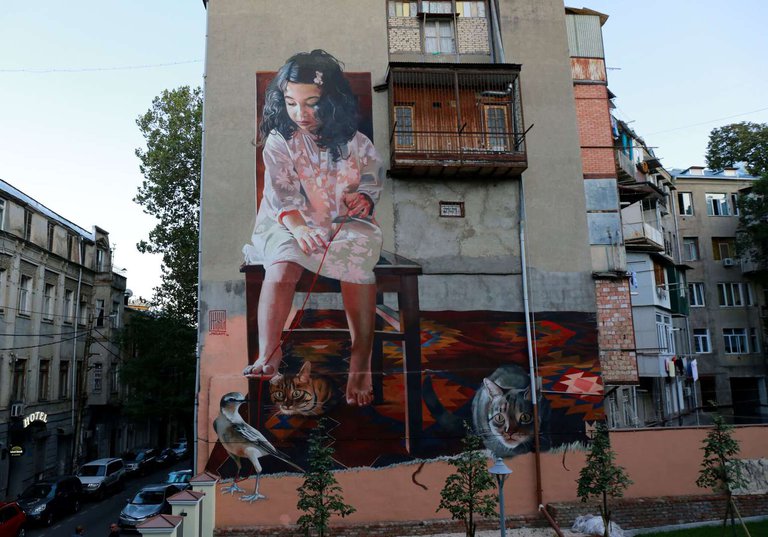 Top 12 Vivid Works of Tbilisi Street Art. The most famous murals that inspire citizens