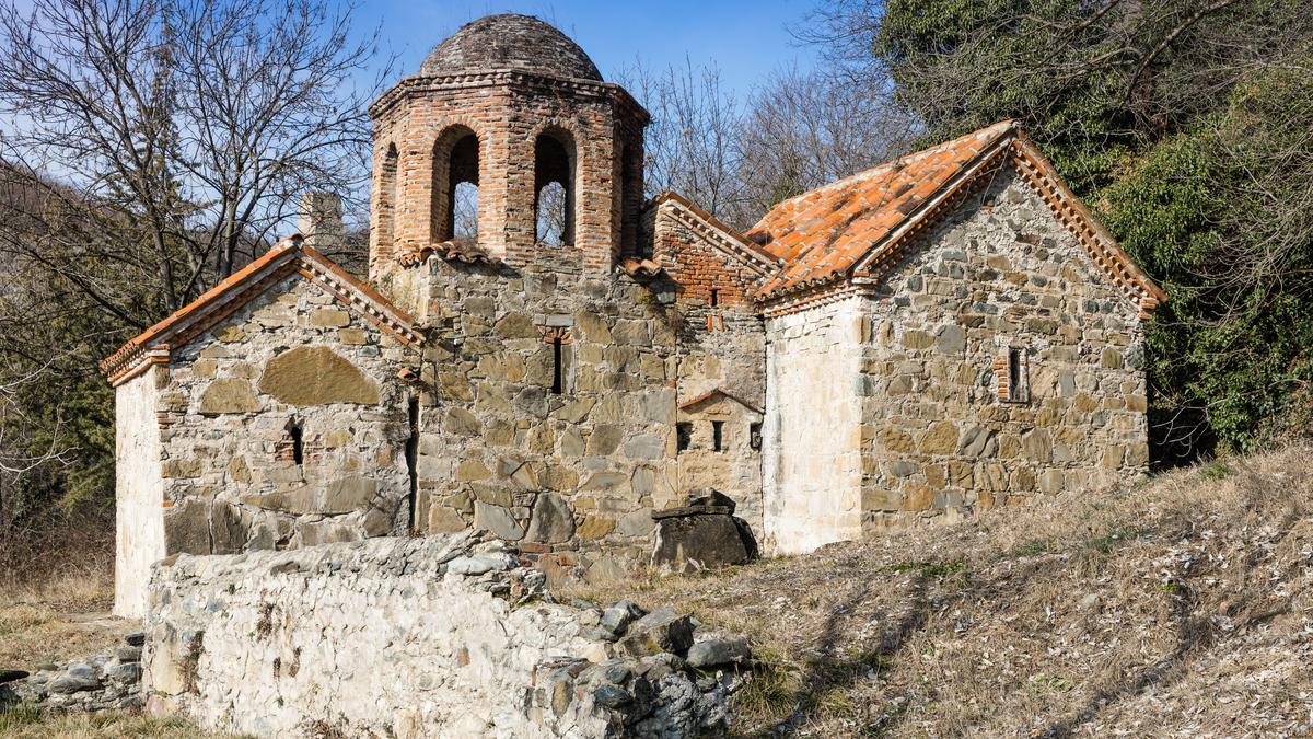 Развалины в музее-заповеднике Греми-Некреси