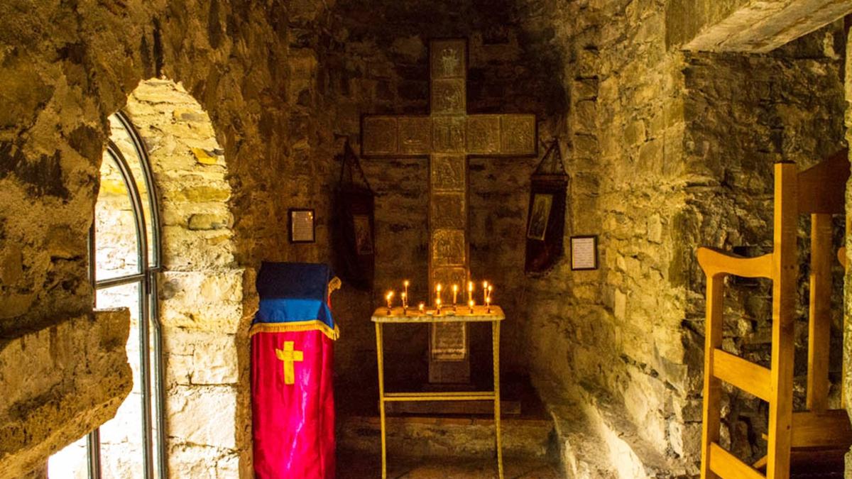Крест в музее-заповеднике Греми-Некреси