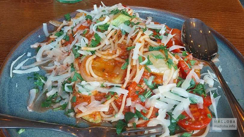 Овощной салат в меню My Batumi restaurant